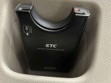 ETC車載器付きです。高速道路の料金所もスムーズに通過できます。