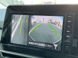 カメラは切り替えが可能で見えにくい左前の死角えおサポート!