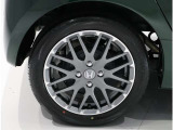 こだわりのHONDA純正アルミホイール。グレーメタリック塗装、切削ホイールで決まってます!
