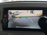 バックビューモニターが付いていますので、車庫入れや後方の安全確認にも便利です。