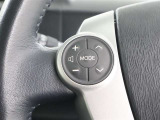 ステアリングスイッチでオーディオの操作が可能です♪