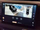 【3Dサラウンドカメラ(360&deg;カメラ)】全方位の死角となる部分や発進時・駐車時・細い路地からの運転などカメラを通してモニターで確認することが可能です。