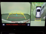 狭い駐車場や立体駐車場などもリアルに映るバックガイドモニター付でラクラク駐車♪(パノラミックビューモニター付)