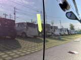 右スライドドアにキズあり