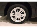 ■装着ホイール■  スチールホイール&車体デザインにマッチしたホイールキャップです。