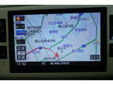 【メモリーナビ】操作はタッチパネルで簡単です。遠出や初めての場所もこれで安心ですね!