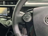 ステアリングスイッチ装備!運転しながら手元でオーディオの操作などができます。