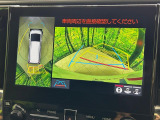【パノラミックビューモニター】専用のカメラにより、上から見下ろしたような視点で360度クルマの周囲を確認することができます☆死角部分も確認しやすく、狭い場所での切り返しや駐車もスムーズに行えます。