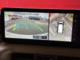3Dアラウンドビューモニターは予測進路も表示してくれます!アラウンドビューモニターの方に予測進路が出るのでより分かりやすくなっていますね!!