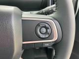 全車速追従機能付きアダプティブクルーズコントロールの操作スイッチです。遠出のお出かけで使用する高速道路の運転が楽になって疲労軽減につながる大変便利な機能です!