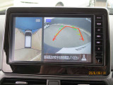 アラウンドビューモニター搭載!空から見下ろす視点で、全方向死角ゼロです!!後退時の安全確認には安心の装備です♪