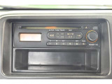 純正CDラジオ。シンプルで操作しやすいです。