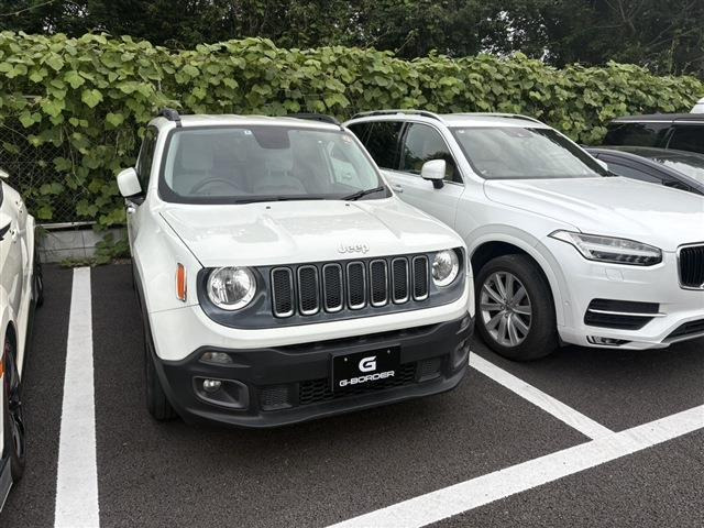 レネゲード ロンジチュード 禁煙車 純正ディスプレイオーディオ
