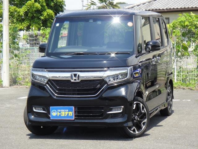 N-BOXカスタム G L ターボ ホンダセンシング 3画面バックカメラ 純正ドラレコ ETC