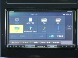 ナビゲーションのAV機能画面を表示しております。