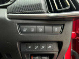 運転席回りのスイッチで安全装備のON/OFFも簡単に!