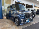 4WD 全方位モニター付メモリーナビ+スズキコネクト対応通信機装着車 フルセグTV 両側電動スライドドア 走行61627キロ ドライブレコーダー前後 ETC ロールサンシェード パーソナルテーブル