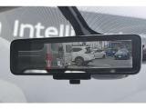 スマートルームミラーで後ろの景色もモニター表示♪車内が荷物でいっぱいでも見られますので便利ですね
