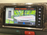 【パノラミックビューモニター】専用のカメラにより、上から見下ろしたような視点で360度クルマの周囲を確認することができます☆死角部分も確認しやすく、狭い場所での切り返しや駐車もスムーズに行えます。