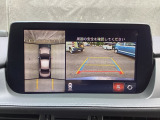 狭い場所での駐車やすれ違いなどでより的確な運転操作に役立つ360&deg;ビューモニターが装備されています。