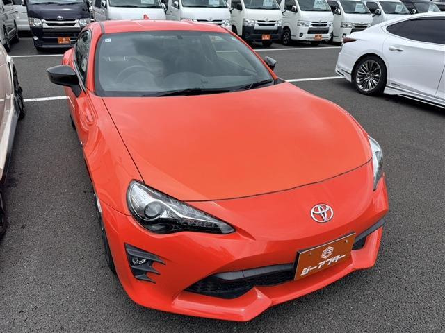 86 2.0 GT ソーラーオレンジ リミテッド TRDリアウィング TRDマフラー