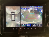 狭い場所での駐車やすれ違いなどでより的確な運転操作に役立つ360&deg;ビューモニターが装備されています。