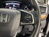 【HondaSENSING】クルーズコントロールの設定や車間距離設定、レーンキープなどステアリング部で操作が出来ます。