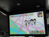 ★純正後席ワイドモニター★DVD鑑賞、テレビも楽しめます!リモコン操作も出来ます!ロングドライブも退屈しませんね!車内はまるでシアタールーム!