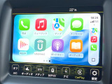●Apple Car Play:スマホとの有線接続で、ナビ・オーディオ再生などスマホのアプリ機能が画面でも使える便利機能です!