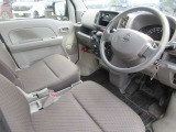 視界が良く運転性の良いフロントシート