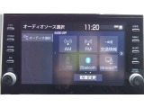 ディスプレイオーディオを装備。スマホとクルマをつなぐことで、これまでのナビに加えて、いろんなサービスが楽しめます。