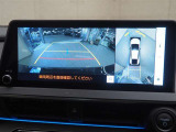 バックモニター付。後退時にはナビの画面が後方視界を映し出してくれますので非常に便利ですよ。