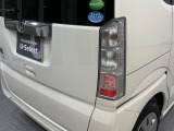 視認性がいいテールランプ。後続車にも存在をアピール。