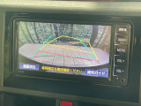 【バックカメラ】駐車時に後方がリアルタイム映像で確認できます。大型商業施設や立体駐車場での駐車時や、夜間のバック時に大活躍!運転スキルに関わらず、今や必須となった装備のひとつです!