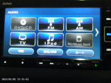 ホンダ純正ギャザズディスプレイオーディオ。テレビ・ブルートゥースなどがご利用いただけます。