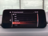 Bluetoothに接続することで、スマートフォンに入っている音楽アプリを車内で楽しめたり、通話が出来ます♪