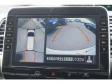 「アラウンドビューモニター」・・・上空から見た映像で車庫入れ簡単♪♪