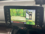 【パノラミックビューモニター】専用のカメラにより、上から見下ろしたような視点で360度クルマの周囲を確認することができます☆死角部分も確認しやすく、狭い場所での切り返しや駐車もスムーズに行えます。