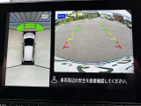 上からまる見えアラウンドビューモニターなので車庫入れもラクラクです♪