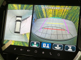 【全方位モニター用カメラ】専用のカメラにより、上から見下ろしたような視点で360度クルマの周囲を確認することができます☆死角部分も確認しやすく、狭い場所での切り返しや駐車もスムーズに行えます。