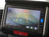 ◆バックカメラ◆リバースにするだけで映ります、後方の安全確認や、狭い駐車場での車庫入れ、雨の日や夜間など視界の悪い時に便利です!安全にバックする為には欠かせない装備です。