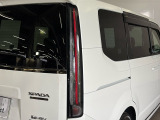 視認性がいいテールランプ。後続車にも存在をアピール。