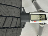 冬タイヤの残り溝は6.2mmです。スリップラインからは4.5mmとなっております。