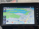 純正ナビゲーション。地上デジタル放送・Bluetooth接続・HDMI対応(別途配線が必要になります