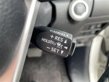 【クルーズコントロール】高速道路もラクラク走行。アクセルを離しても一定速度で走行ができ、長距離運転時の負担を軽減!加速・減速も簡単なスイッチ操作で調整できます。