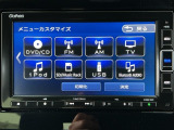純正ナビです。AM/FM、CDはもちろんBluetoothでお好きな音楽お楽しみいただけます。