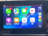 ●Apple Car Play:スマホとの有線接続で、ナビ・オーディオ再生などスマホのアプリ機能が画面でも使える便利機能です!