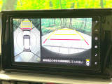 【パノラミックビューモニター】専用のカメラにより、上から見下ろしたような視点で360度クルマの周囲を確認することができます☆死角部分も確認しやすく、狭い場所での切り返しや駐車もスムーズに行えます。