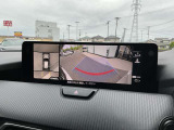 【360&deg;ビューモニター】駐車が苦手な方も、これがあれば安心です!狭い駐車場や花壇などがあって心配な駐車シーンでも、死角がなく安全が確保できます