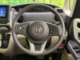 【ステアリングスイッチ】運転中、前方から目線をそらすことなく、オーディオ等の操作が可能な便利機能!安心&快適なドライブを演出してくれます♪